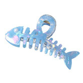 aesthetic fish bone hair claw boogzel clothing
