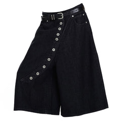 aesthetic high waist button shorts boogzel clothing