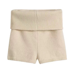 aesthetic knit shorts boogzel clothing