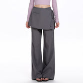 aesthetic layered skirt pants boogzel clothing