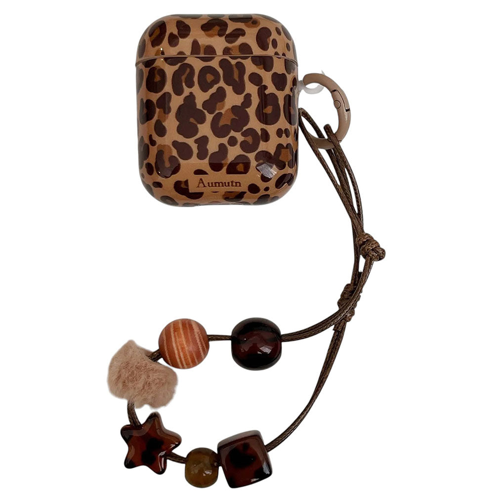 aesthetic leopard airpods case boogzel clothing