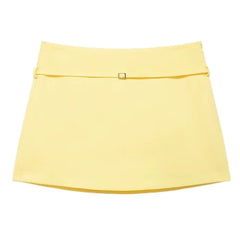 aesthetic mini skort boogzel clothing