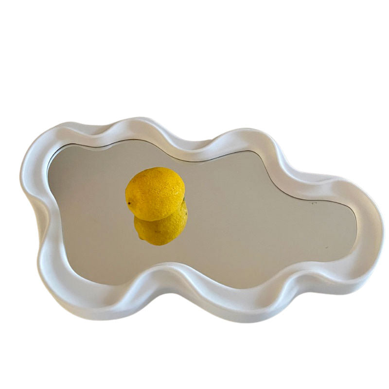 Asymmetrical Aesthetic Wavy Mirror boogzel