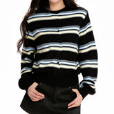 aesthetic striped cardigan boogzel clothing