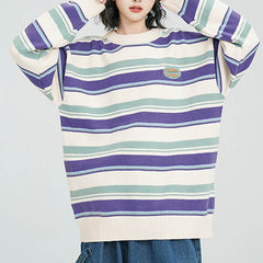aesthetic striped sweater boogze clothing