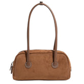aesthetic suede boston bag boogzel clothing