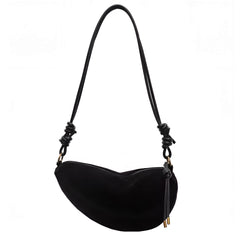 aesthetic suede hobo bag boogzel clothing