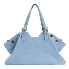 aesthetic grommet slouchy tote bag boogzel clothing