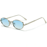 aesthetic slim oval sunglasses boogzel clothing