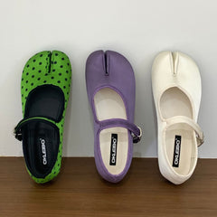 aesthetic tabi ballet flats boogzel clothing