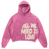 all we need is love hoodie boogzel clothing