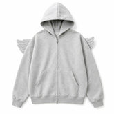 angel-wings-hoodie-gray-3d-wing-applique-back-design-oversized-pullover-hoodie-long-sleeve-sweatshirt-heather-gray-angelcore-y2k-fairy-grunge-aesthetic-boogzel-clothing