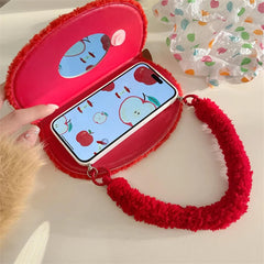 apple plush iphone case boogzel clothing