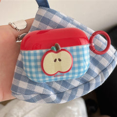 apple checkered airpods case boogzel clothing