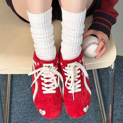 apple on toe aesthetic sneakers boogzel clothing