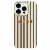 autumn leaves striped iphone case boogzel clothing