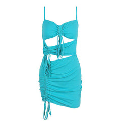 blue aesthetic dress boogzel apparel