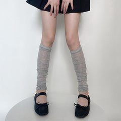 balletcore thin leg warmers boogzel clothing