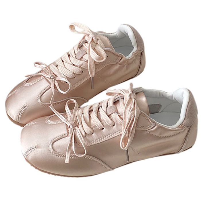 balletcore aesthetic bow sneakers boogzel clothing