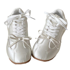 balletcore aesthetic bow sneakers boogzel clothing