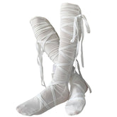 balletcore tie up knee high socks boogzel clothing