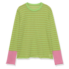 basic striped long sleeve top boogzel clothing