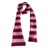 berry milkshake stripe scarf boogzel clothing