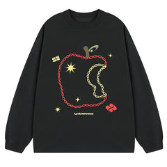big apple oversized sweatshirt boogzel clothing