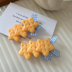 biscuit cookie hairpins boogzel clothing