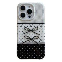 black and white coquette iphone case boogzel clothing
