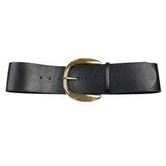 black statement belt boogzel clothing