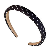 black and white preppy style headband boogzel clothing