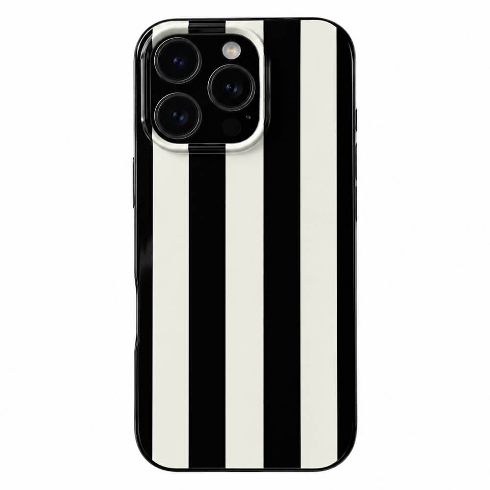 black and white striped iphone case boogzel clothing