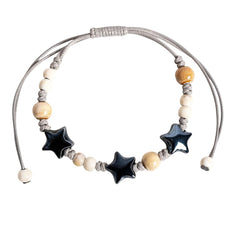 black star beaded bracelet boogzel clothing