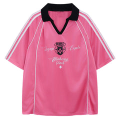 blokette style jersey polo shirt boogzel clothing