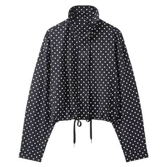 blokette style polka dot jacket boogzel clothing
