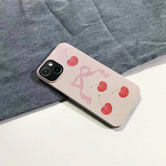 bow and cherry iphone case boogzel clothing