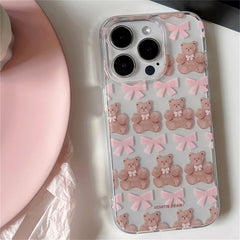 bow bear iphone case boogzel clothing