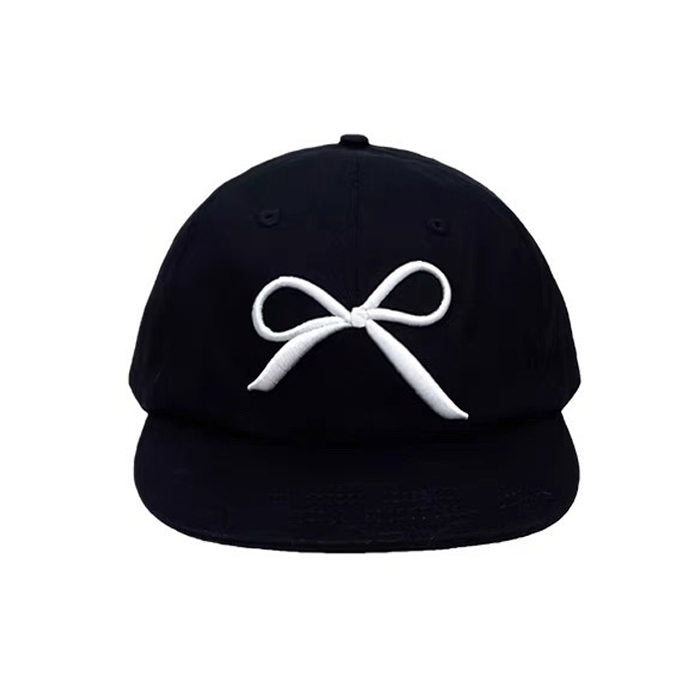 bow embroidery cap boogzel clothing