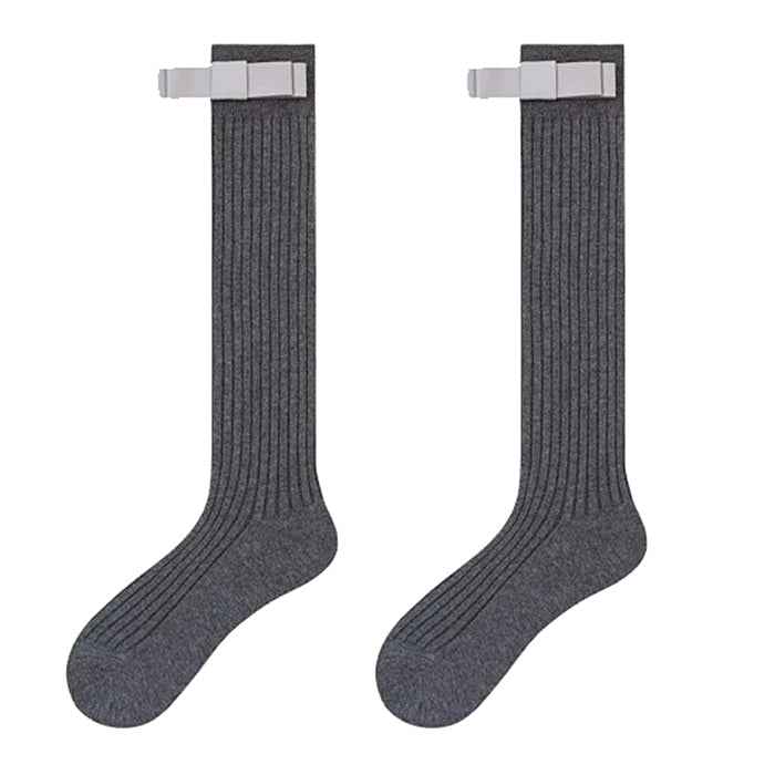 bowknot knee high socks boogzel clothing