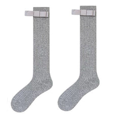 bowknot knee high socks boogzel clothing