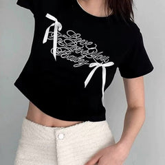 bows crop top boogzel clothing