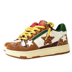 burger and star sneakers boogzel clothing