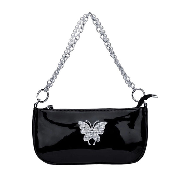 butterfly baguette bag boogzel clothing