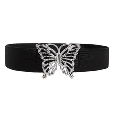 butterfly buckle elastic belt boogzel clothing