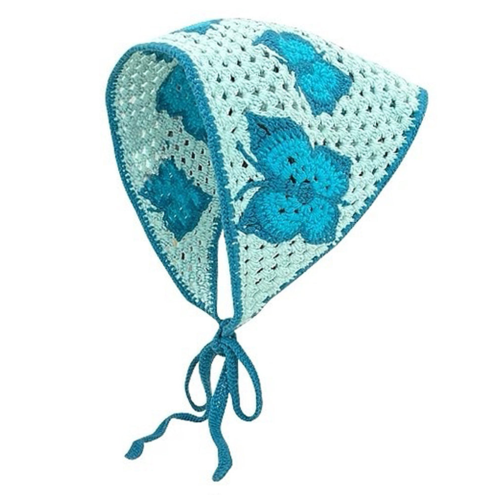 butterfly crochet triangle bandana boogzel clothing