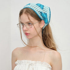butterfly crochet triangle bandana boogzel clothing