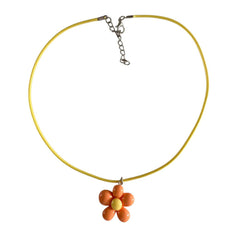 candy flower pendant necklace boogzel clothing