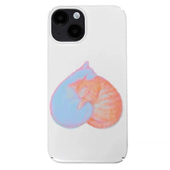 cats yin yang iphone case boogzel clothing