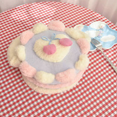 cherry cake fluffy handbag boogzel clothing